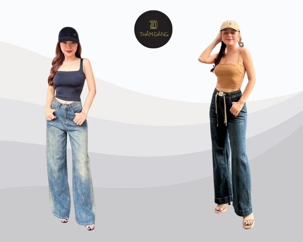 Kết hợp jeans ống suông với croptop – công thức năng động và thời trang cho những buổi dạo phố
