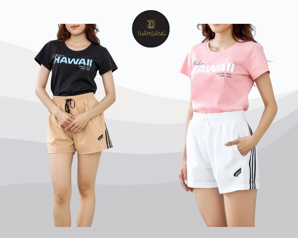 Vừa cá tính, vừa thoải mái với bộ sưu tập quần short thun Thắm Đặng