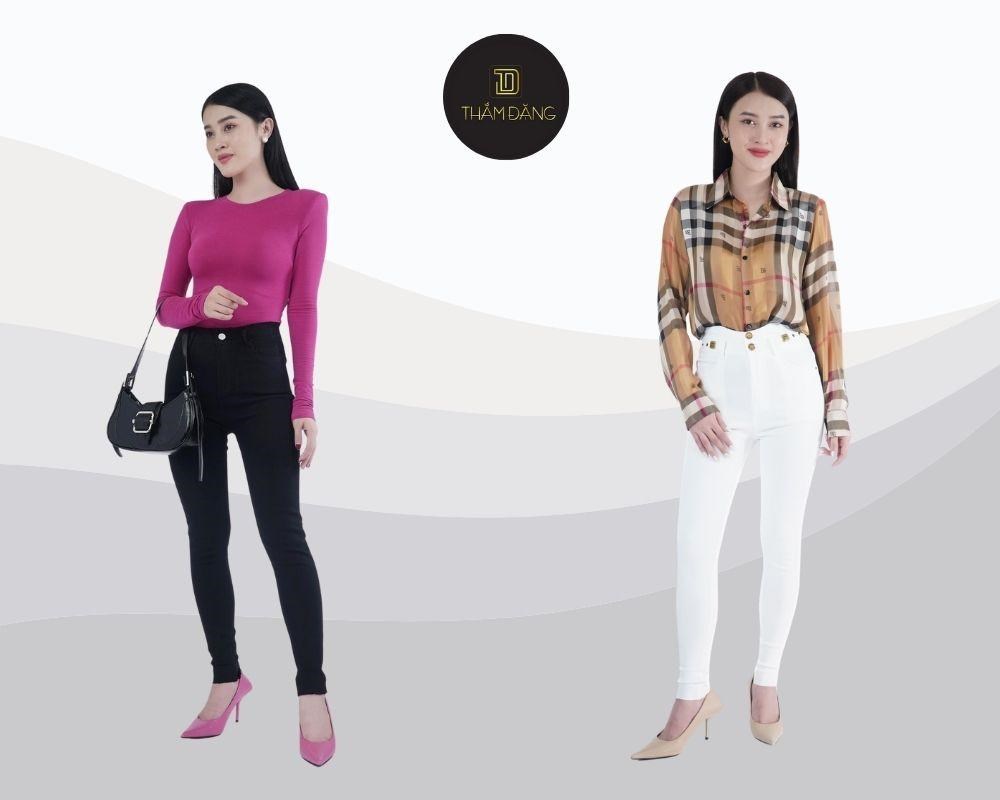 Khám phá những chiếc quần skinny tại Thắm Đặng, nơi mỗi sản phẩm đều mang đến sự kết hợp hoàn hảo giữa thiết kế tinh tế và chất liệu vượt trội