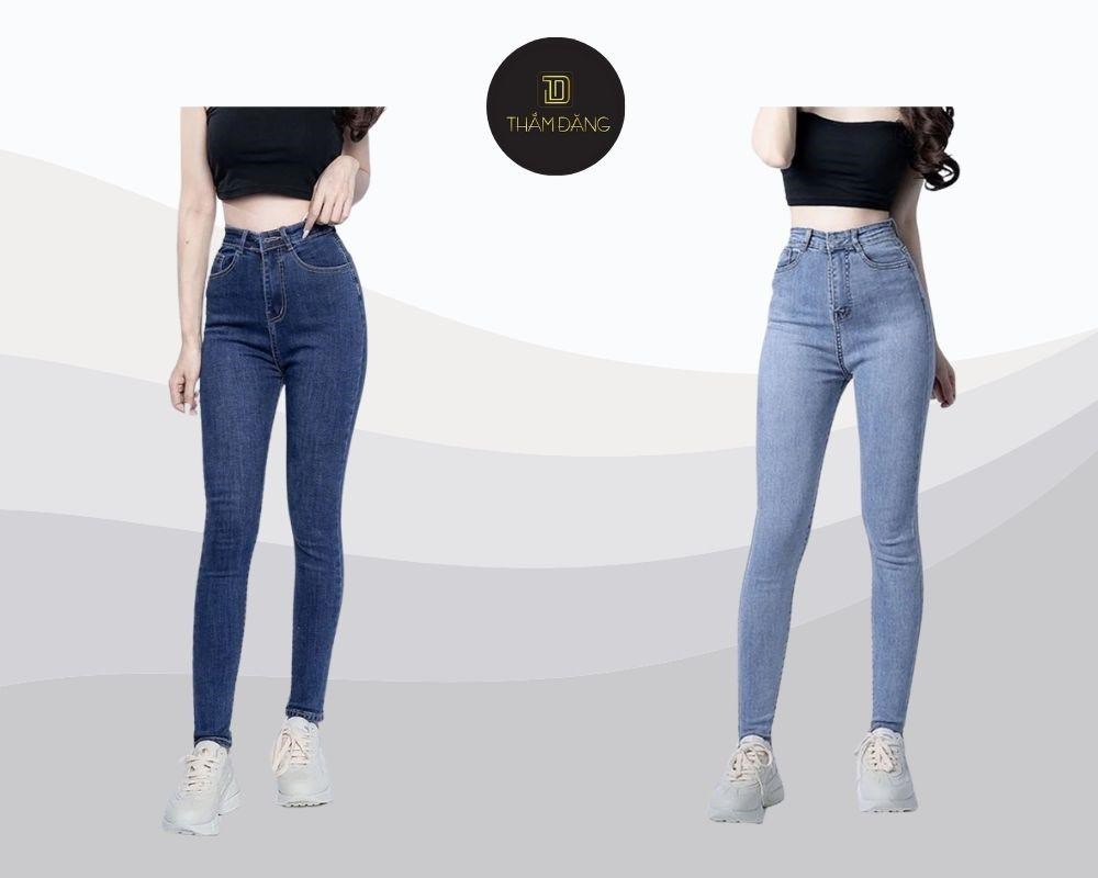 Quần skinny jeans nữ luôn là sự lựa chọn yêu thích của các tín đồ thời trang, với chất liệu denim co giãn cao cấp giúp bạn thoải mái trong mọi hoạt động