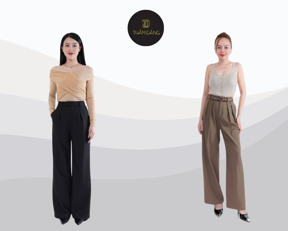 Quần tây suông tôn dáng chỉn chu cho nàng công sở tự tin cả ngày dài