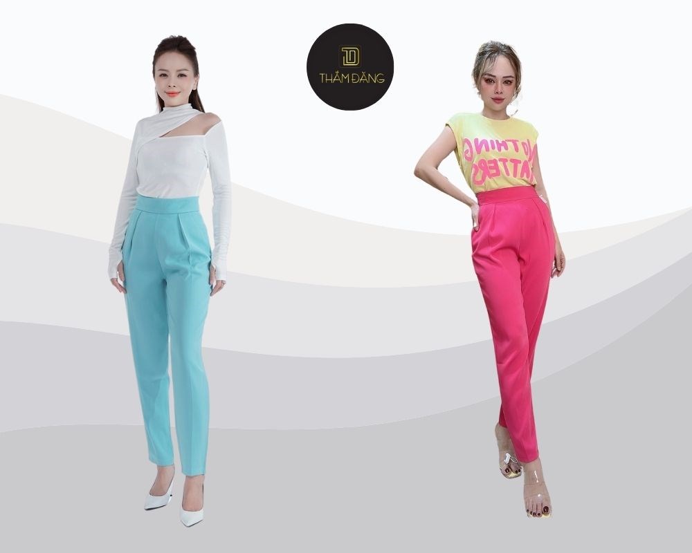 Quần tây ống côn sự kết hợp hoàn hảo giữa tôn dáng và vẻ đẹp hiện đại