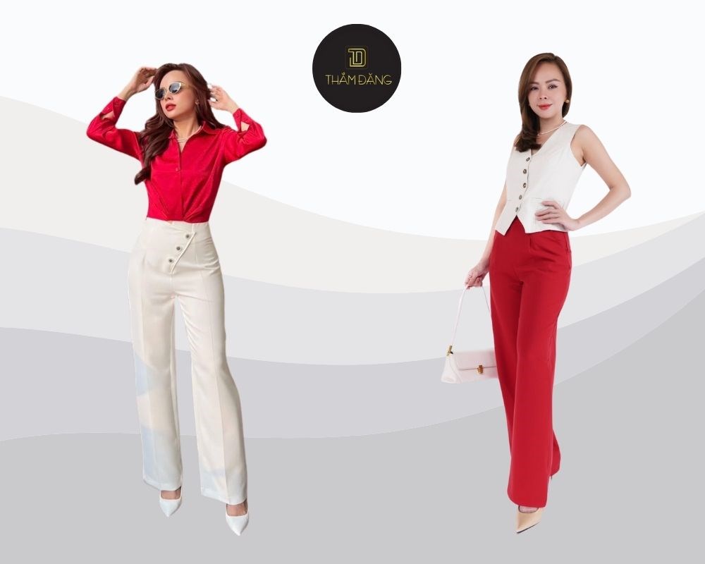 Quần tây ống đứng lựa chọn cổ điển, tôn vinh vóc dáng người Việt