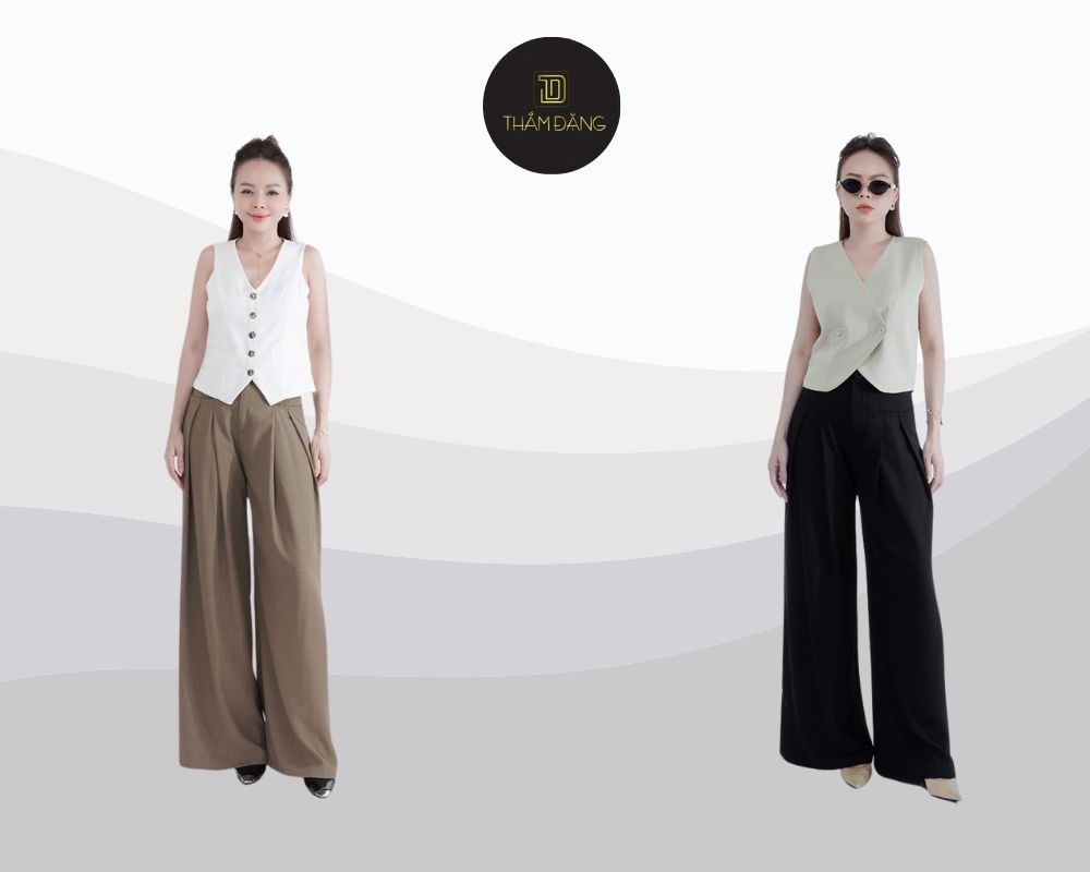 Mẹo chọn size quần tây nữ 2025 từ Thắm Đặng