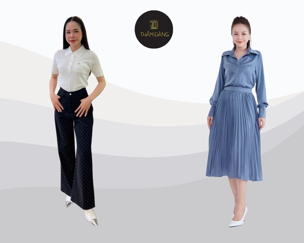 Outfit cho người mảnh khảnh nên tập trung outfit sân bay tạo khối lượng và đường cong cơ thể