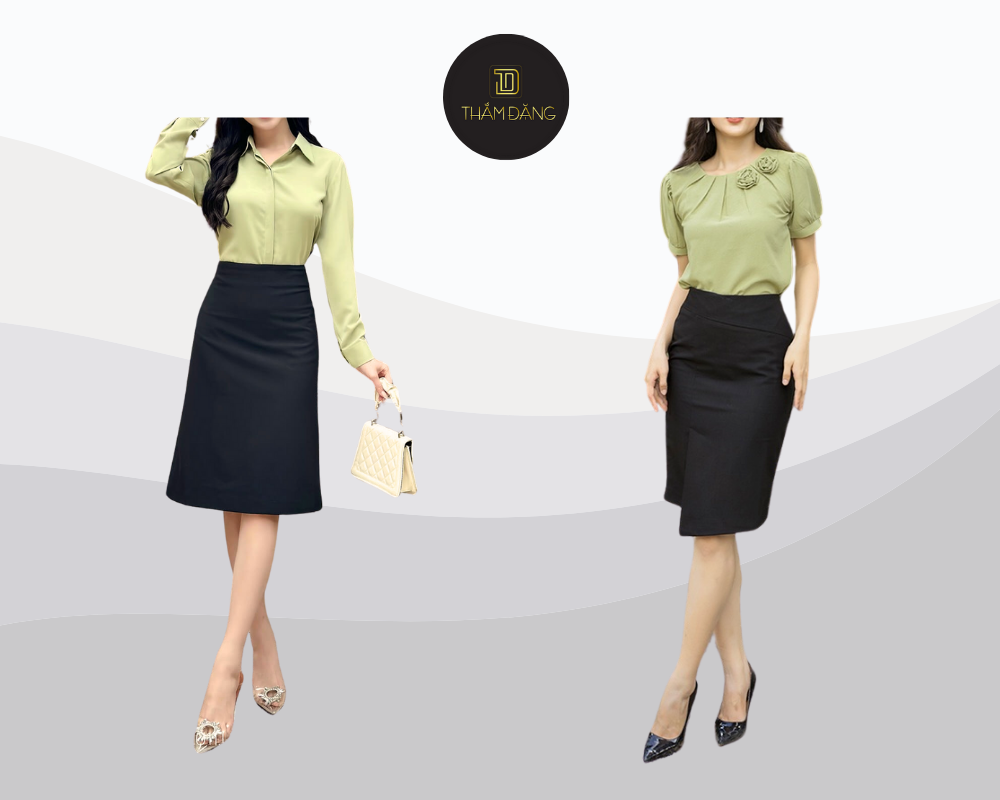 xanh rêu phối với màu gì đẹp